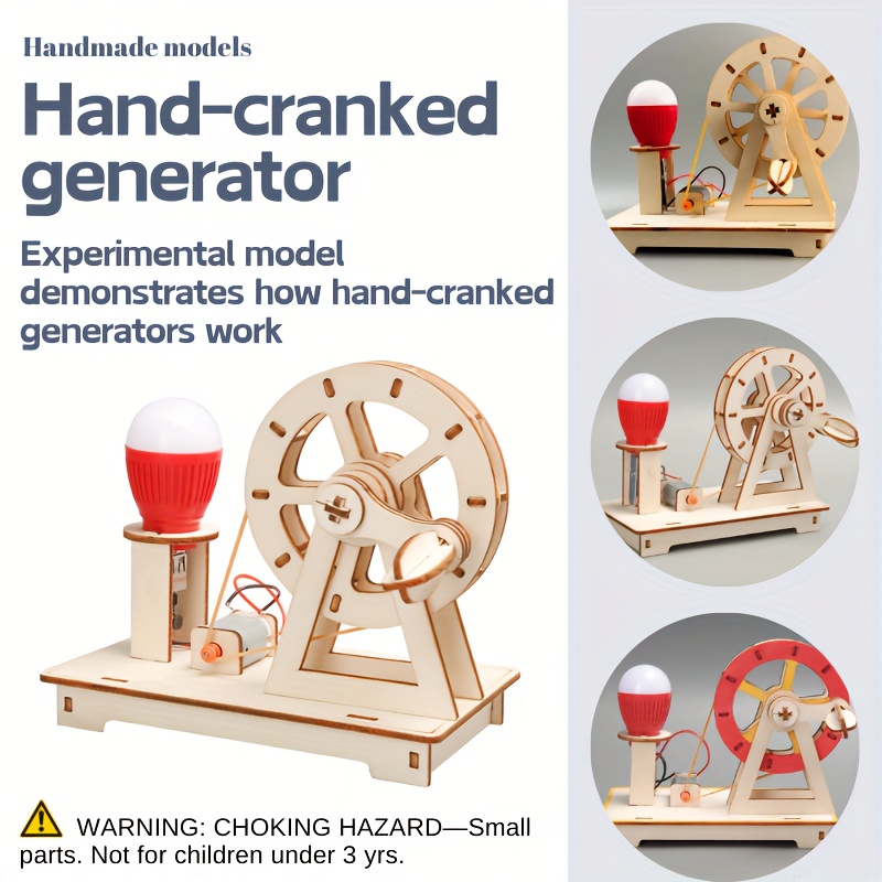 STEAM Experiment Kit Wooden DI - Science Project Kit 评论和价格